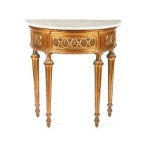 A Louis XV style console table