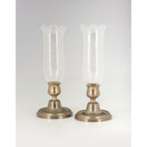 A pair of candlesticks