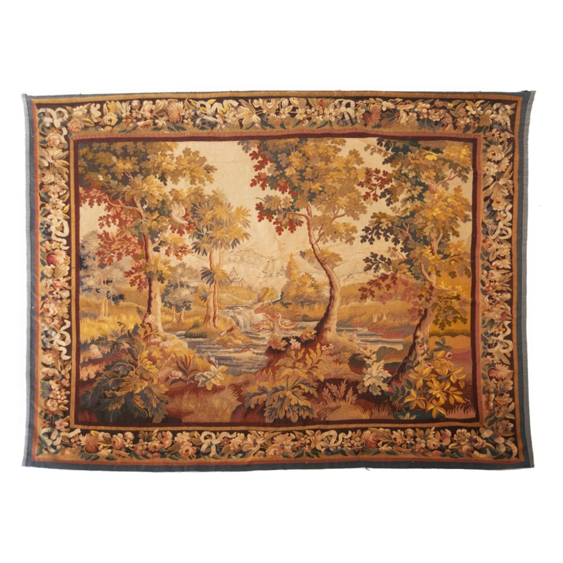 An Aubusson tapestry