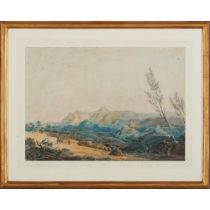 Alexandre Jean Noël (1752-1843)"A View of Mr. de Vismés Country Seat at Montserat with the dista