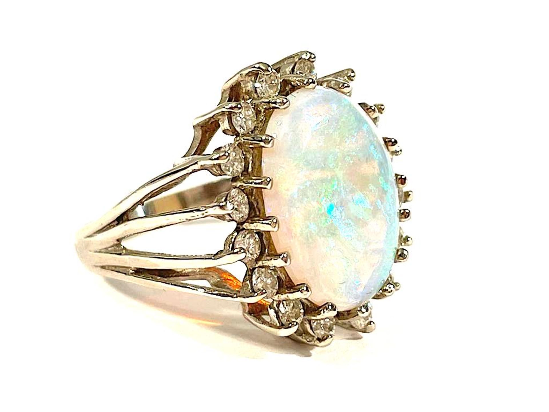 Opal ring - Image 10 of 12