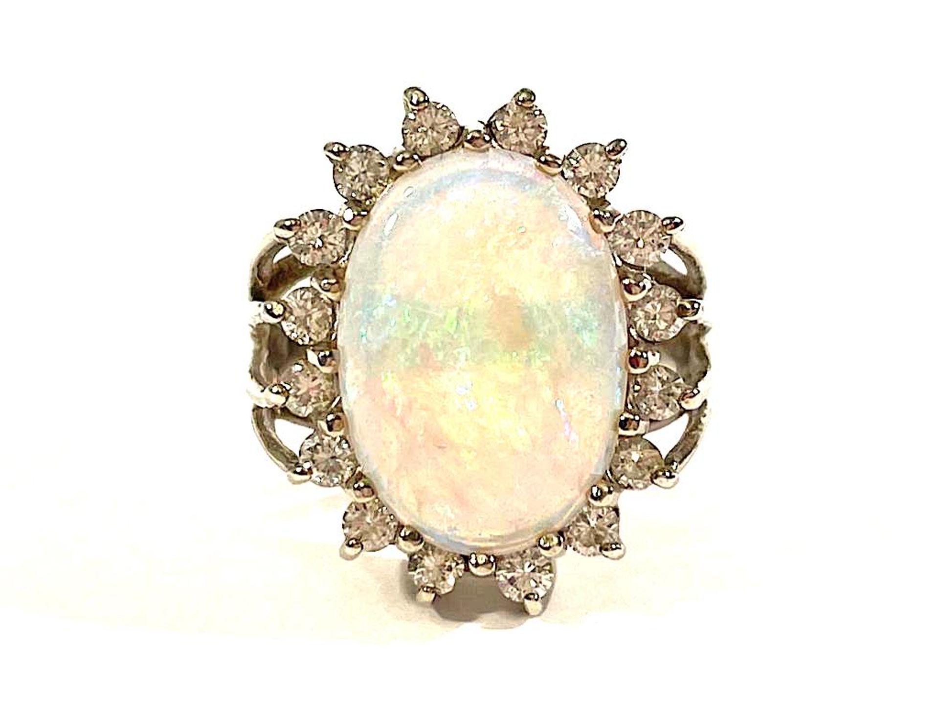 Opal ring - Image 2 of 12