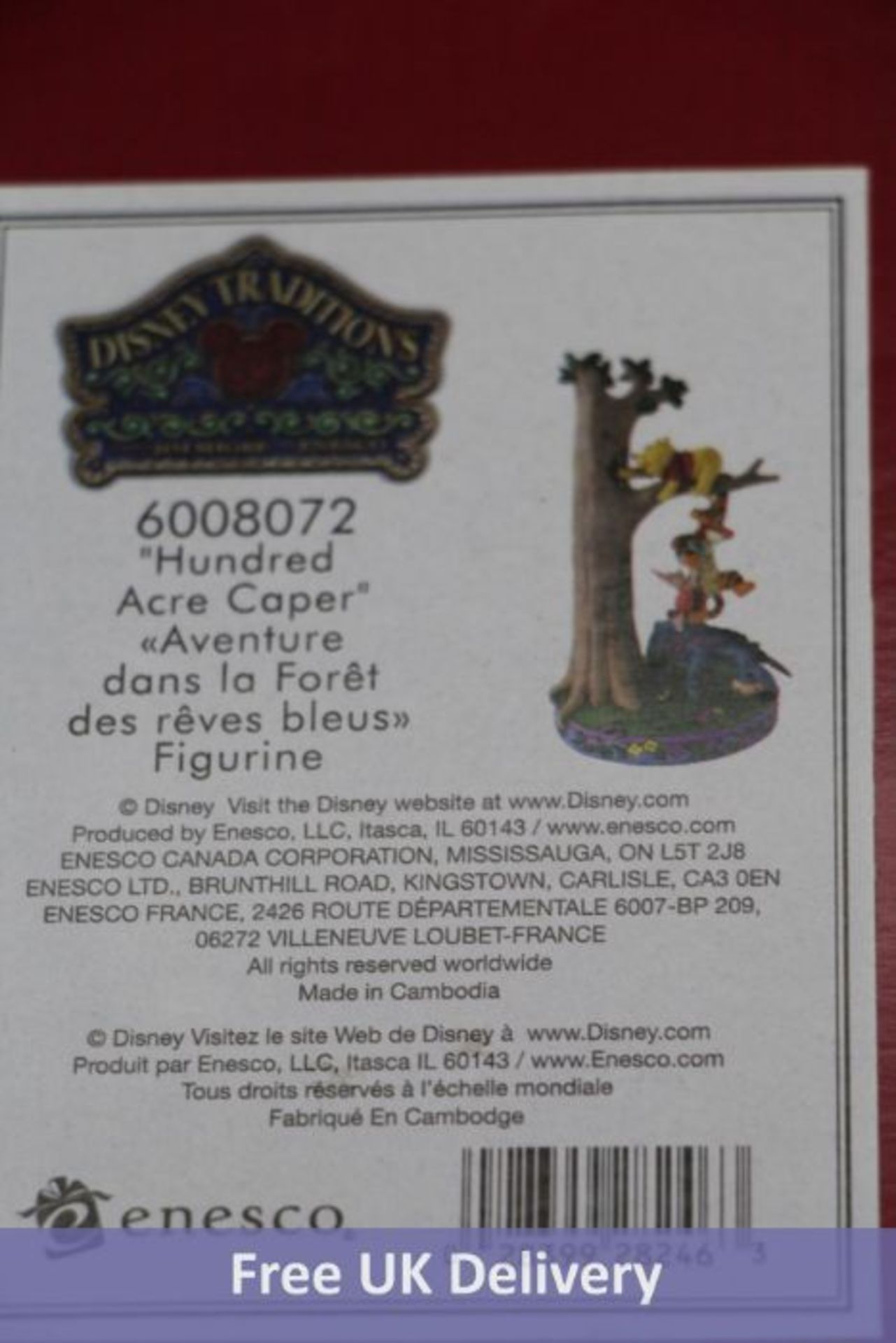 Jim Shore Disney Traditions Pooh and Friends "Hundred Acre Caper" Figurine