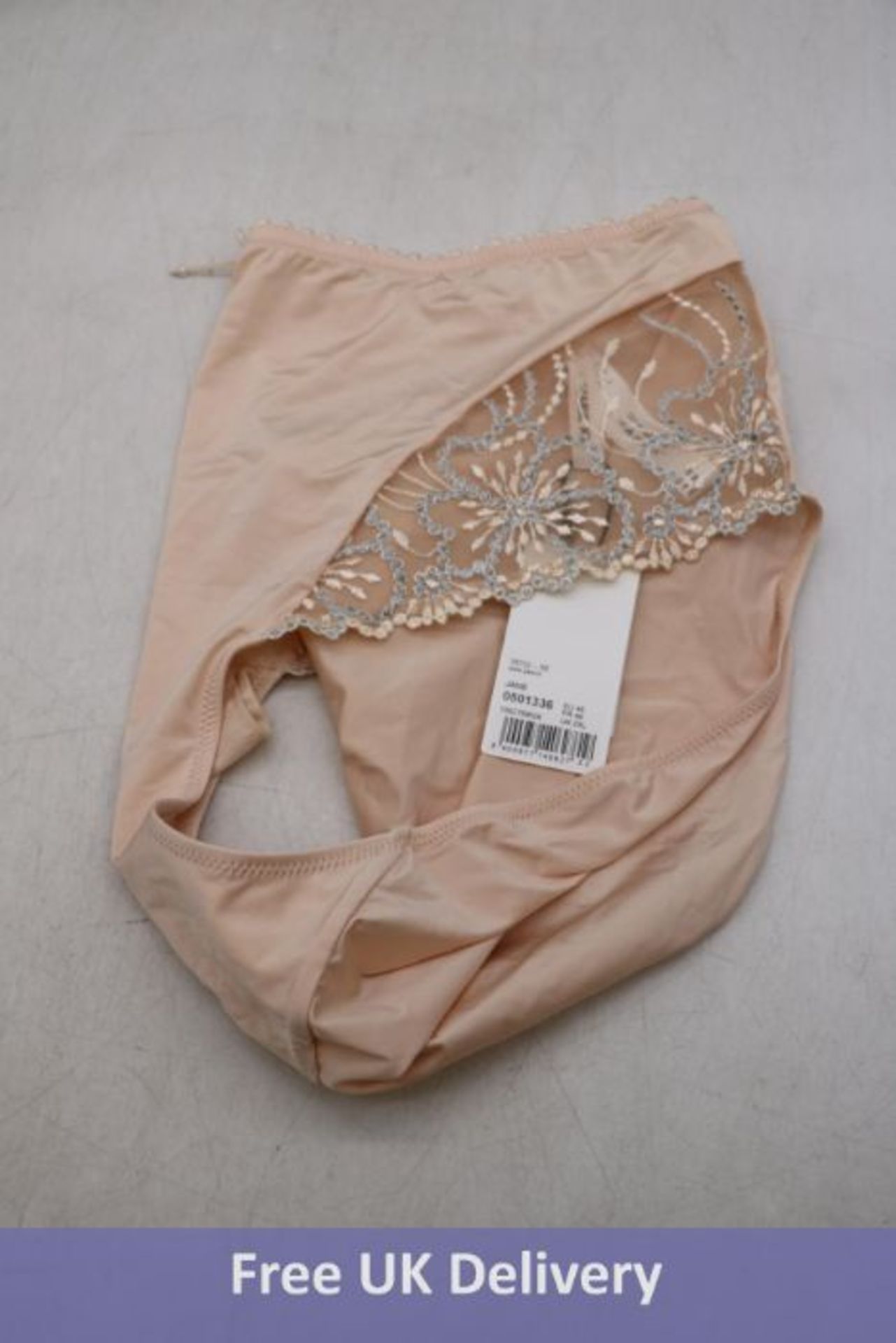 Two pairs of Marie Jo Women's Jane Briefs to include 1x Black and 1x Peach, 2XL - Image 2 of 2