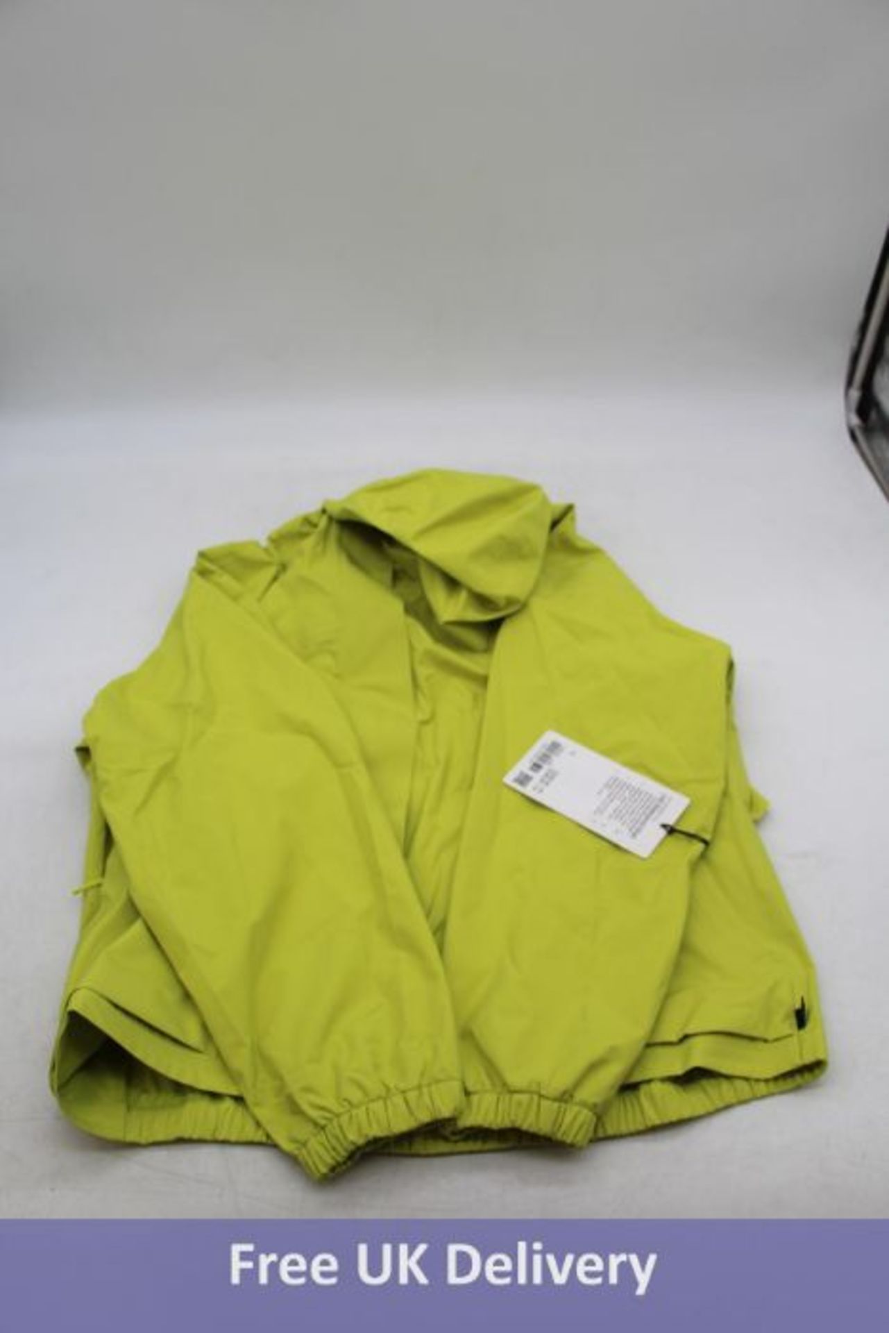 Lululemon Women's LAB Waterproof Shell Jacket, Yellow Serpentine, Size 10