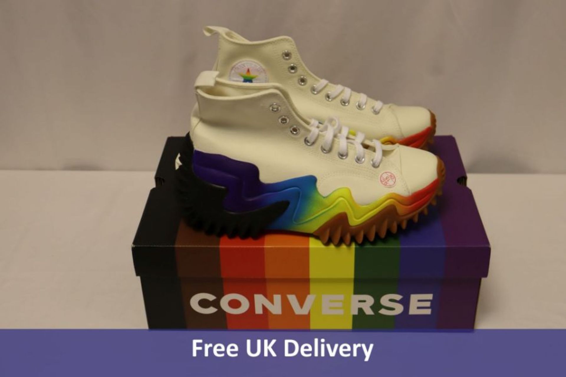 Converse Run Star Motion CX Platform Pride, UK 7.5