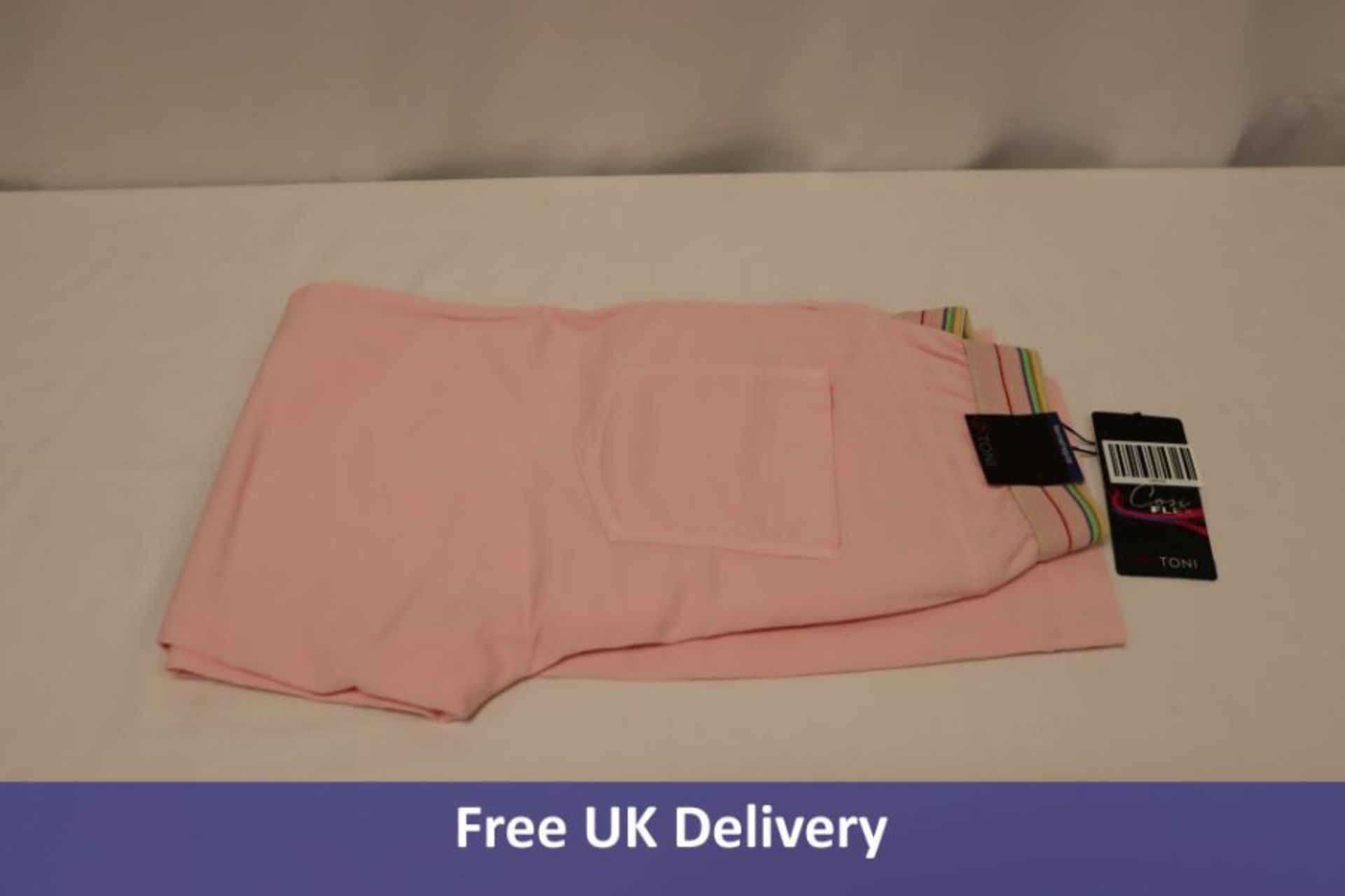 Toni Women's Trousers, Sue Jogpants 3/4, Light Pink, Medium