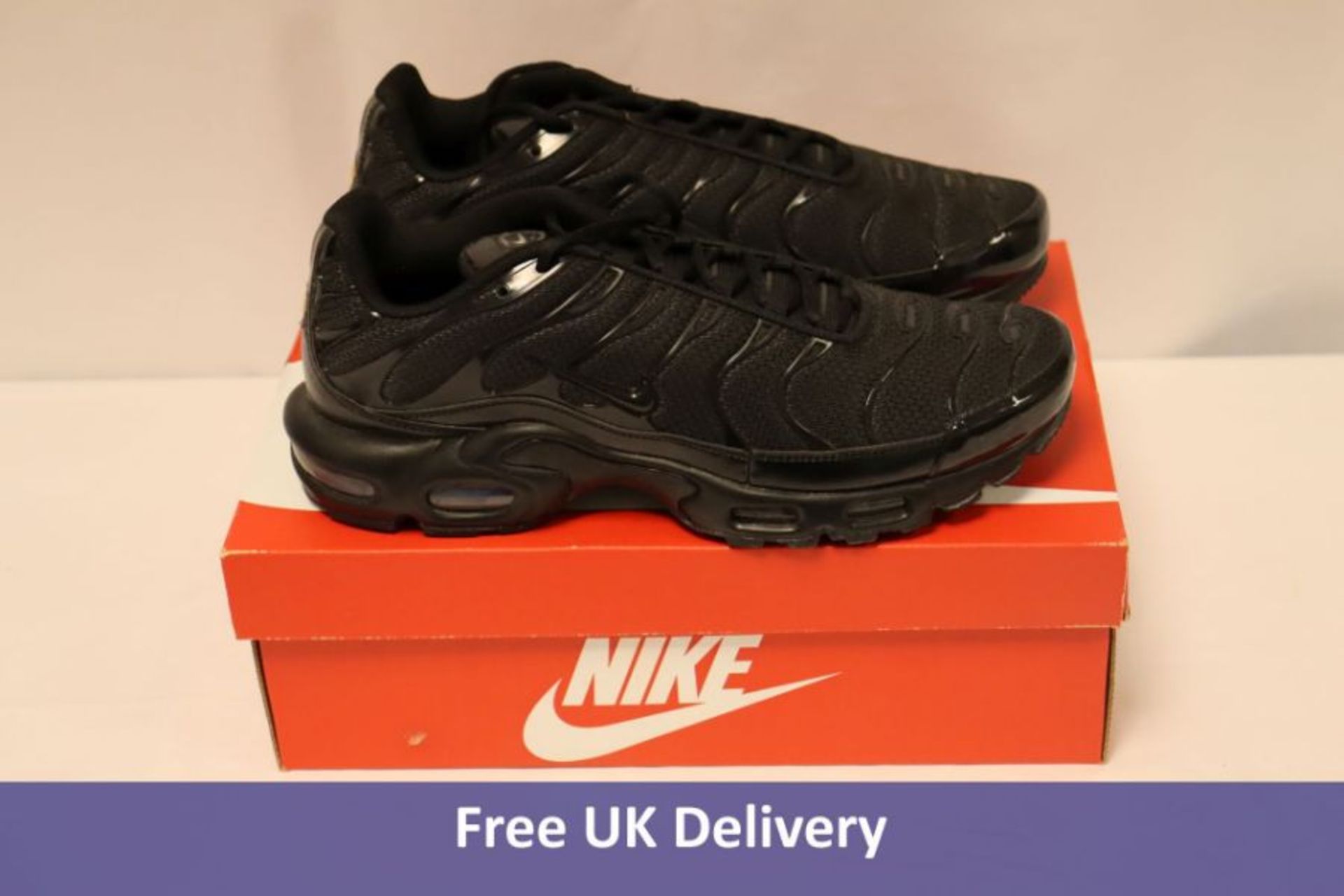 Nike Air Max Plus Trainers, Black, UK 9.5