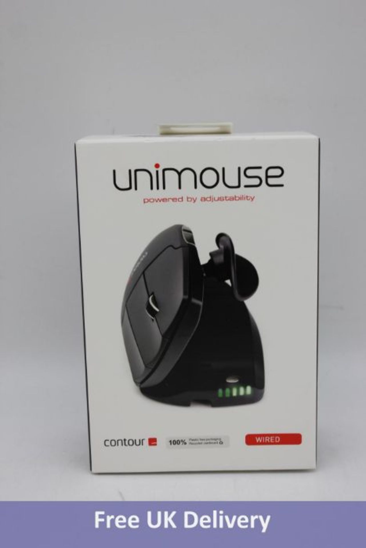 Contour Unimouse with Thumb support, Black