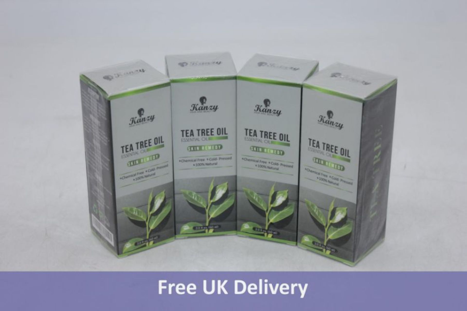 Twenty Bottles Kanzy Tea Tree Oil For Skin, Treatment For Hair, Face, Acne Blemishes And Nails, Natu - Image 2 of 2