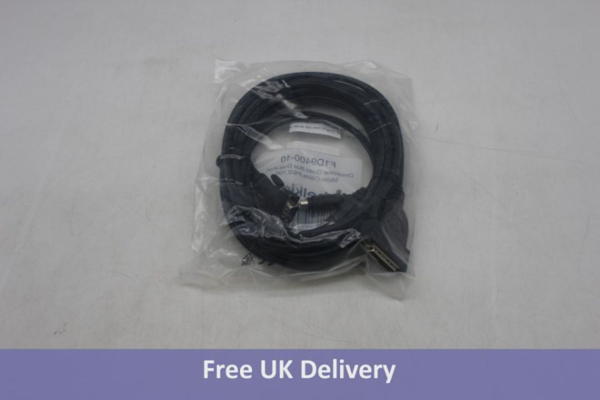 Six Belkin Omniview F1D9400-10 Dual Port 10ft Micro Cables