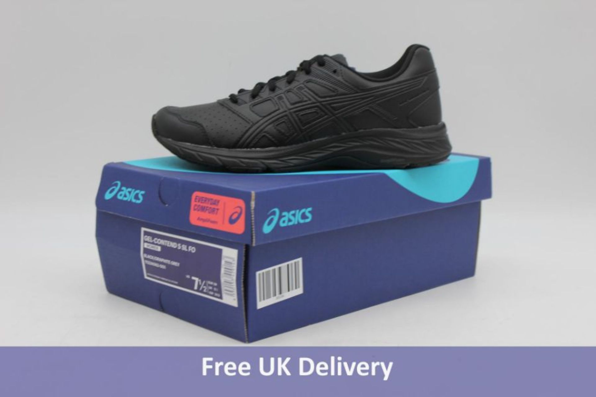 Two pairs of Asics Trainers to include 1x Gel-Exalts Women's Running Trainers, Black, UK 5 and 1x Ge - Image 2 of 2