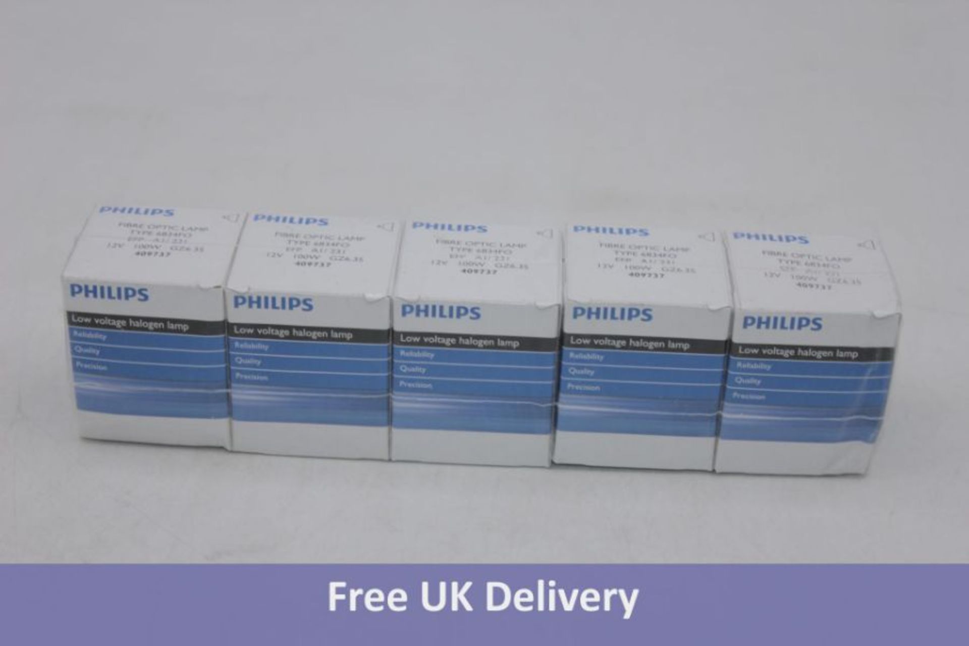 Fifty Philips 6834 FO Fibre Optic Lamps