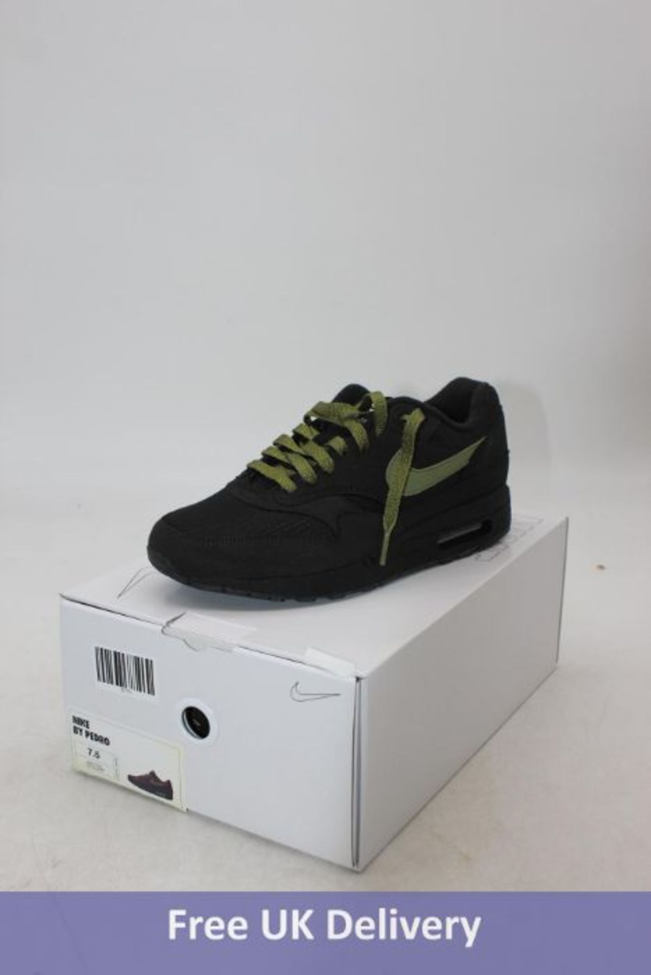 Nike Air Max 90 Pedro Sneakers, Black, UK 7.5
