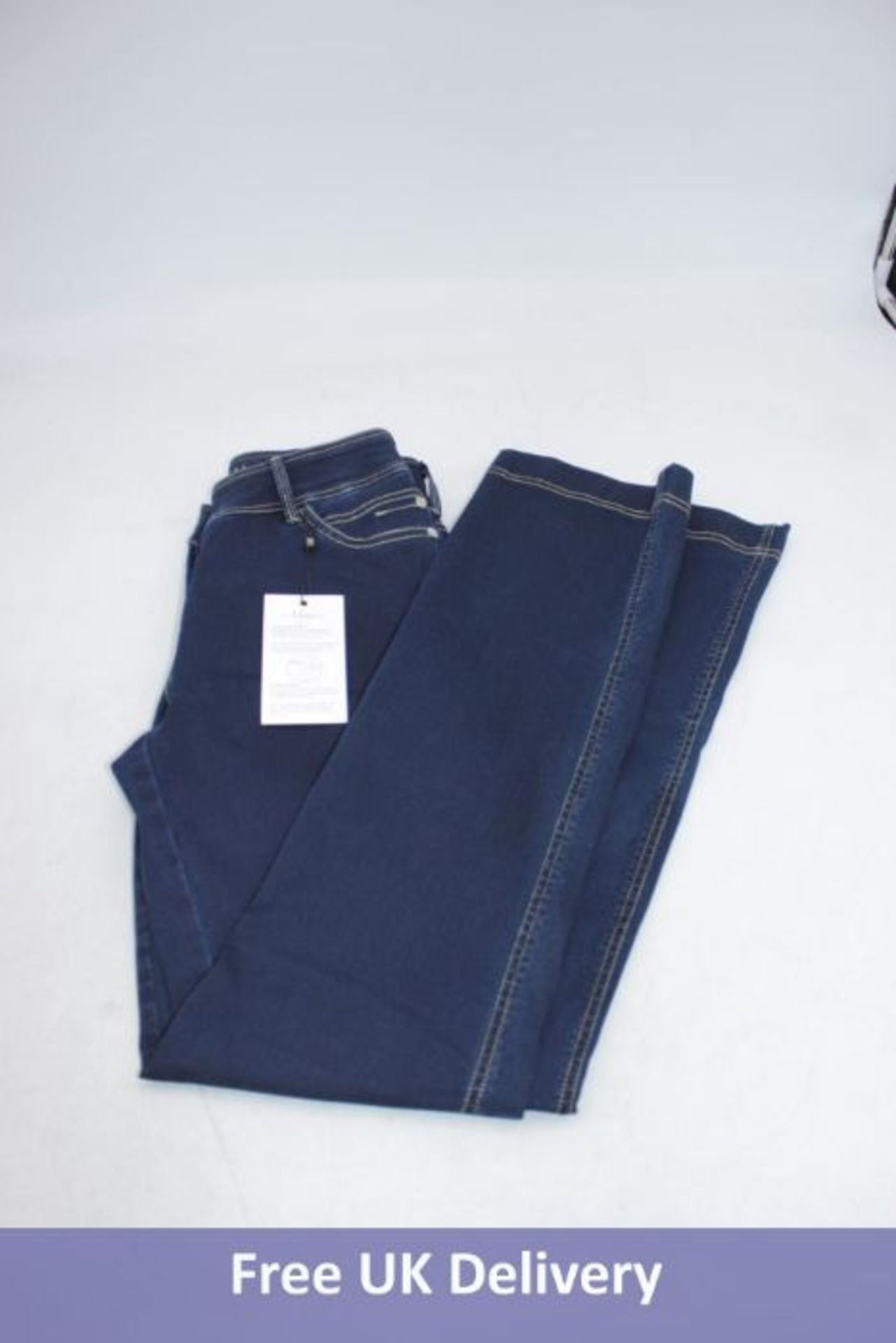 Three items of Michele Women's Clothing to include 1x Maja Denim Jeans, Navy, UK 8 and 1x Flowers Tr