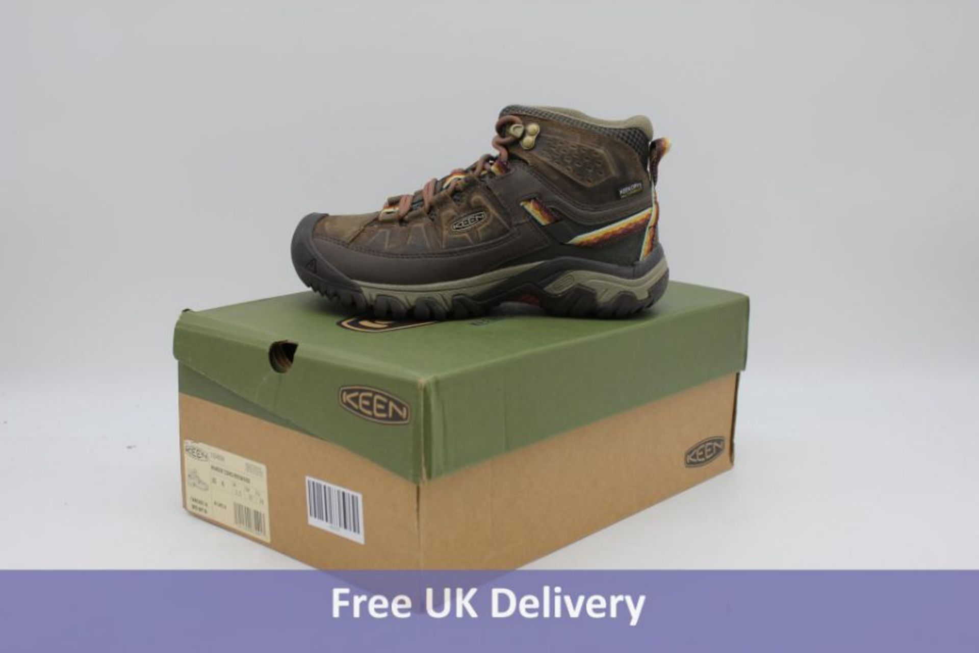 Two Keen Bungee Cord/Redwood Hiking Boots, UK 3.5 - Image 2 of 2