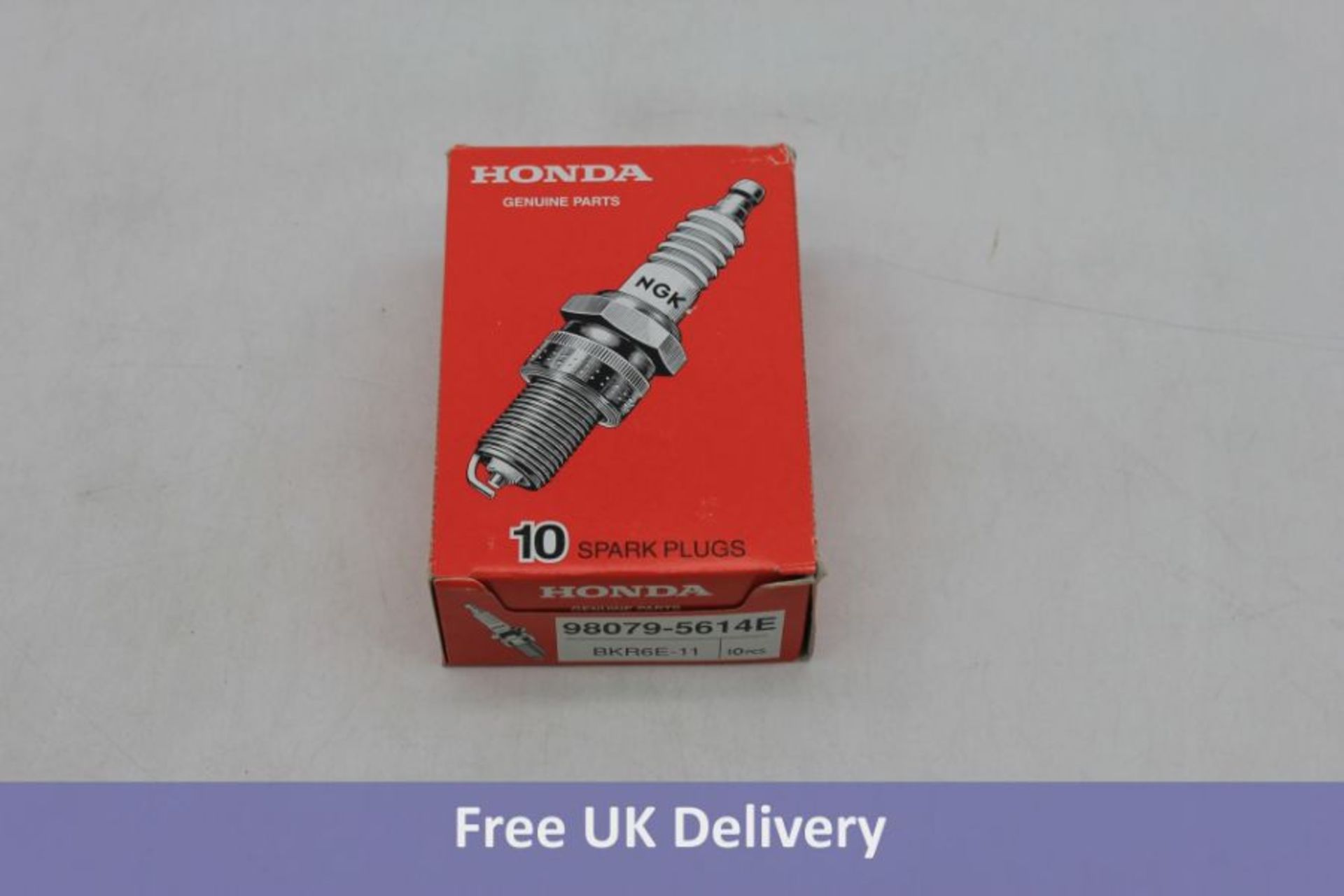 Two Packs of Honda Genuine Parts BKR6E-11 Spark Plug. 10 pieces per pack