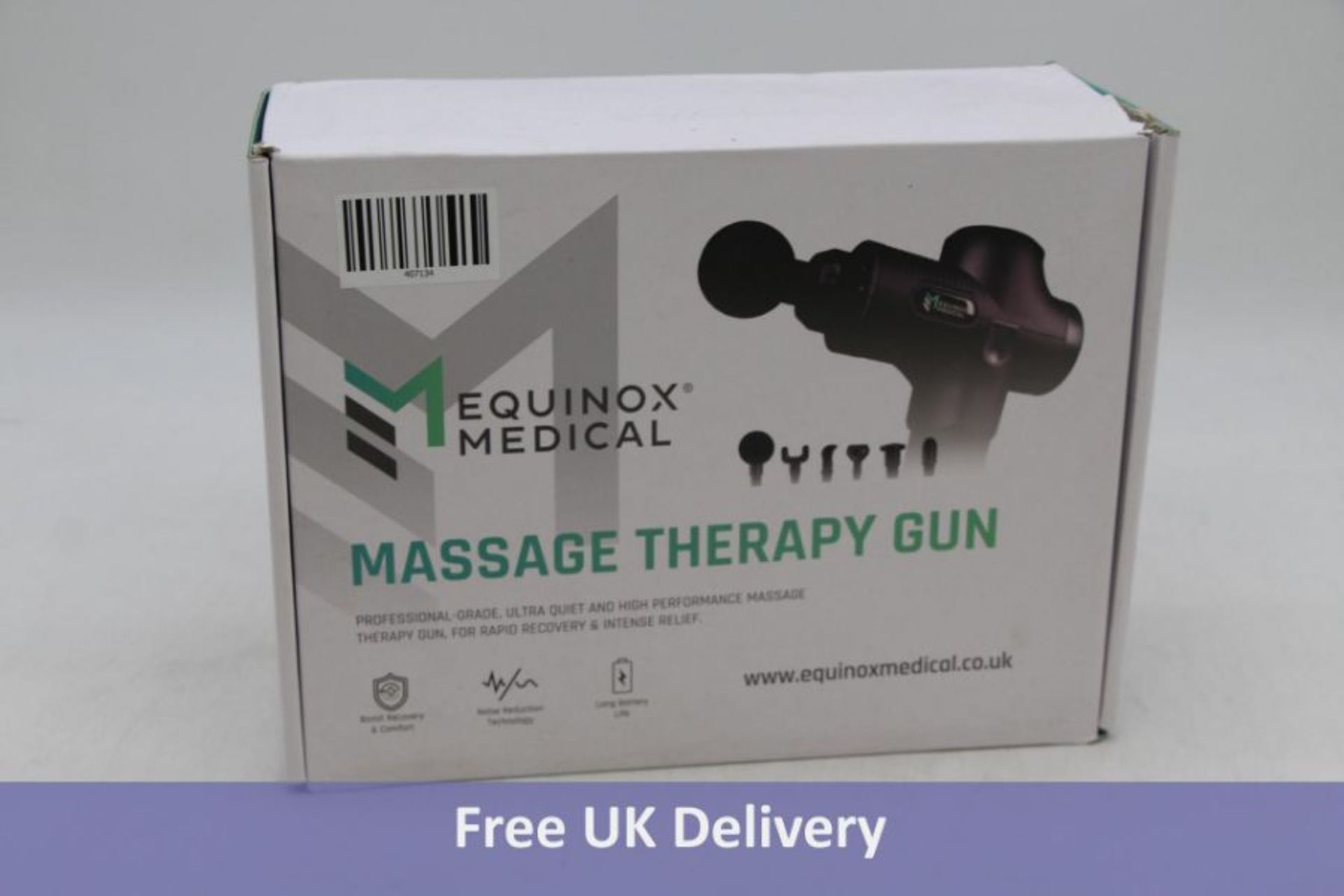 Equinox Medical Massage Therapy Gun, Deep Tissue Muscle Gun for Muscle Recovery, Rehabilitation, Pai
