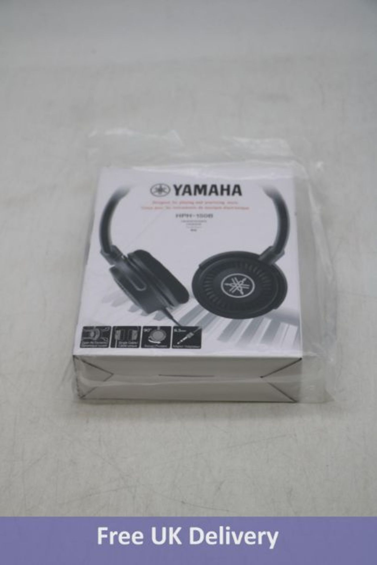Yamaha HPH-150 Compact Headphones, Black