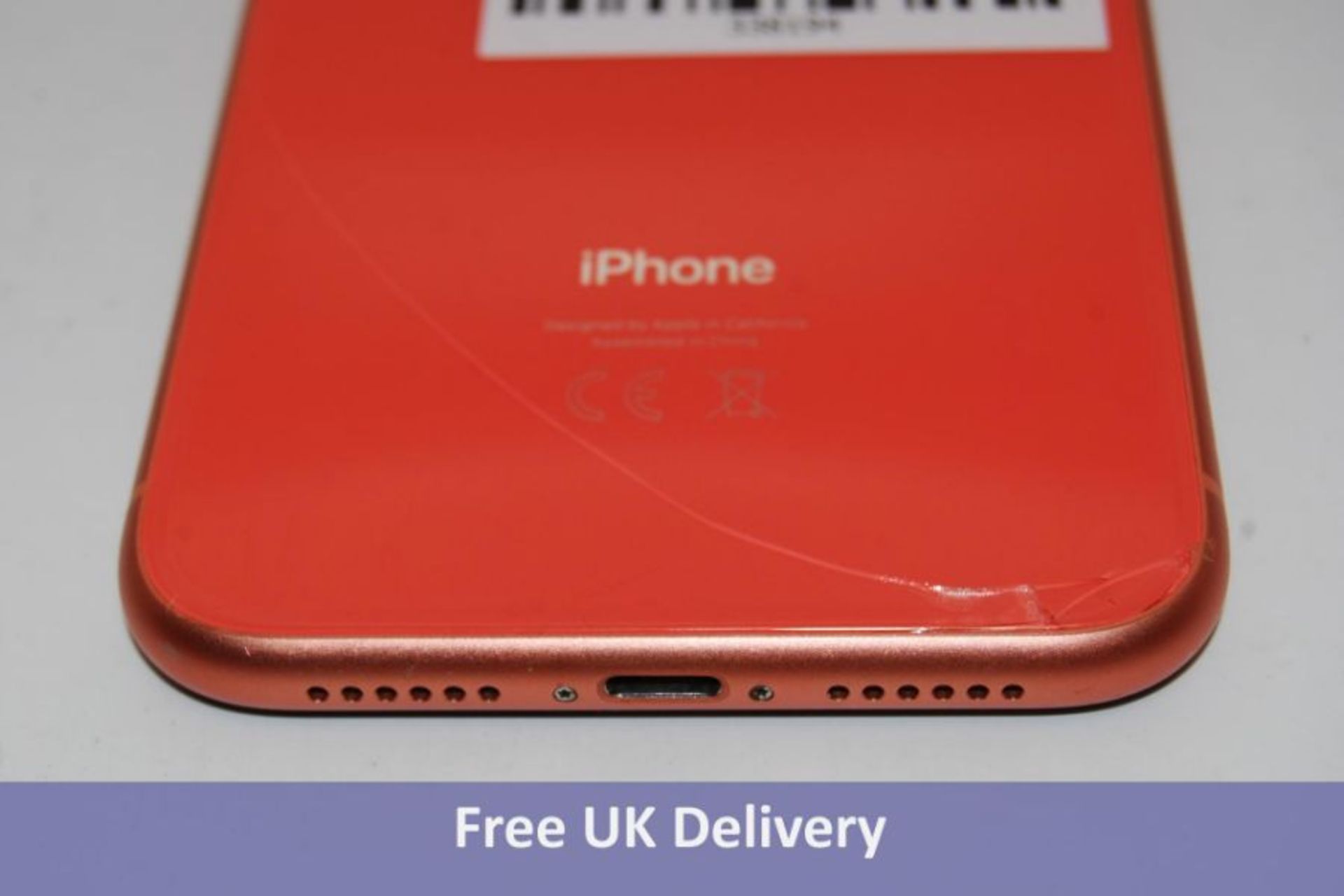 Apple iPhone XR, 128GB, Coral. Used, no box or accessories. Checkmend clear, ref. CM18749896-A4E40. - Image 2 of 2