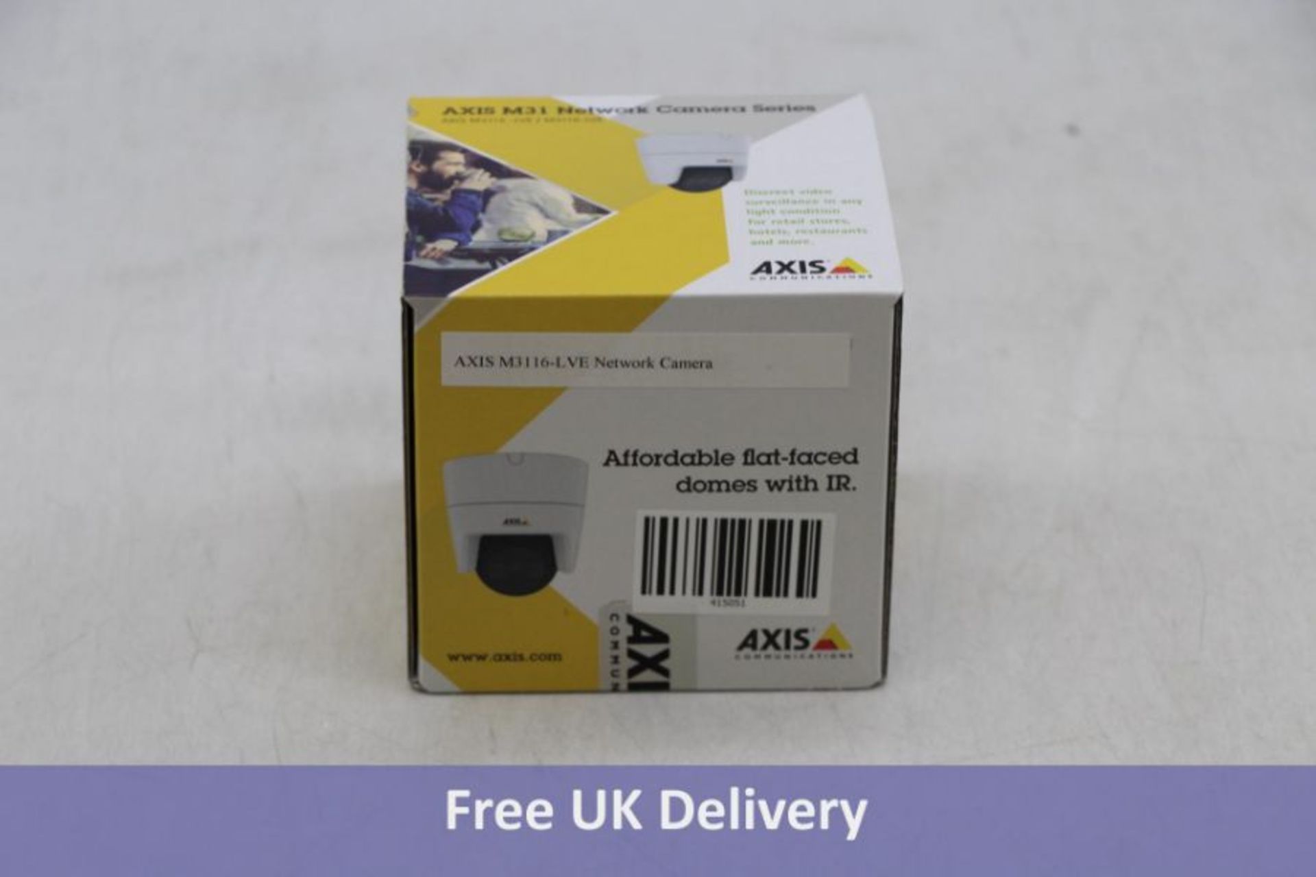 Axis M3116-LVE Flat Faced Network Camera With IR