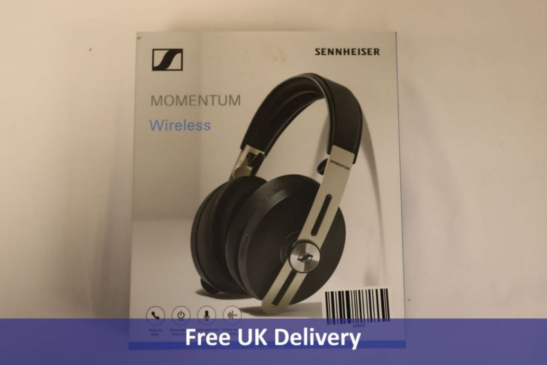 Sennheiser Momentum 3 Wireless Noise Cancelling Headphones, Black