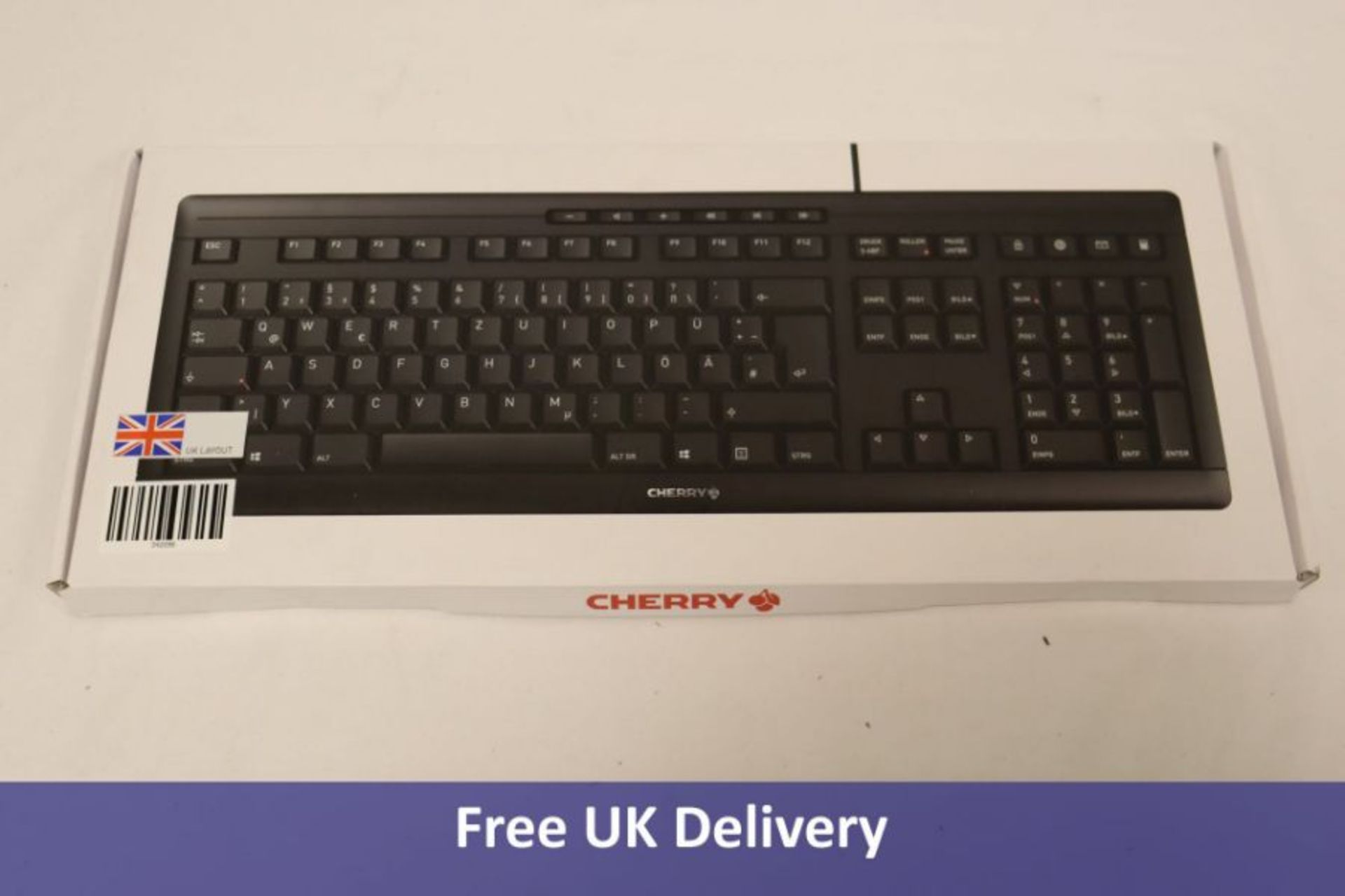 Eight Cherry Stream Keyboard, UK Layout