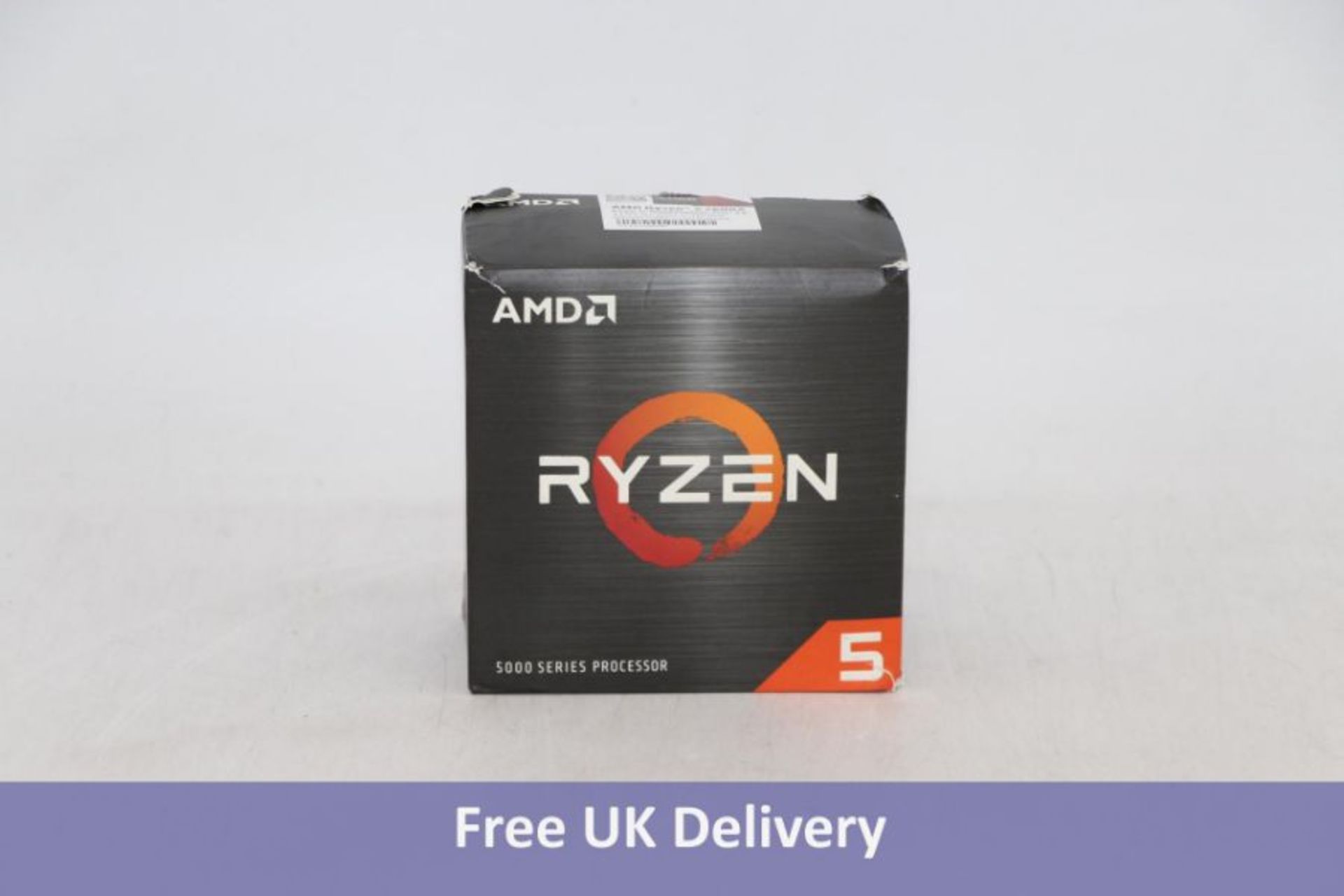 AMD Ryzen 5 5600X, AM4 6 Core, 12 Thread 3.7GHz 4.6GHz Turbo, CPU Processor. Not tested