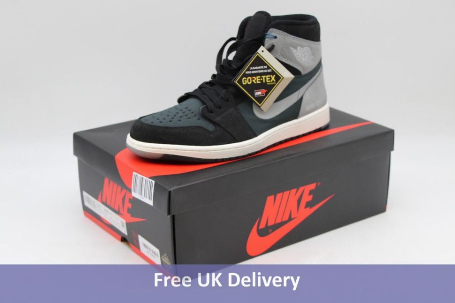 Nike Men's Air Jordan 1 Element Trainers, Black/Chile Red/Grey, UK 10