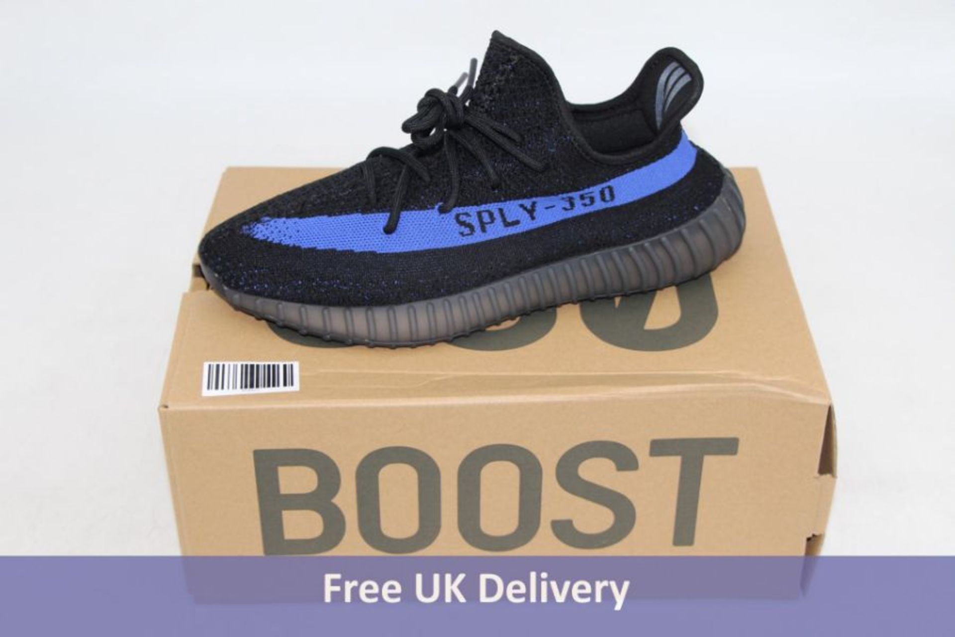 Adidas Yeezy Men's Boost 350 V2 Trainers, Dazzling Blue/Core Black, UK 10.5