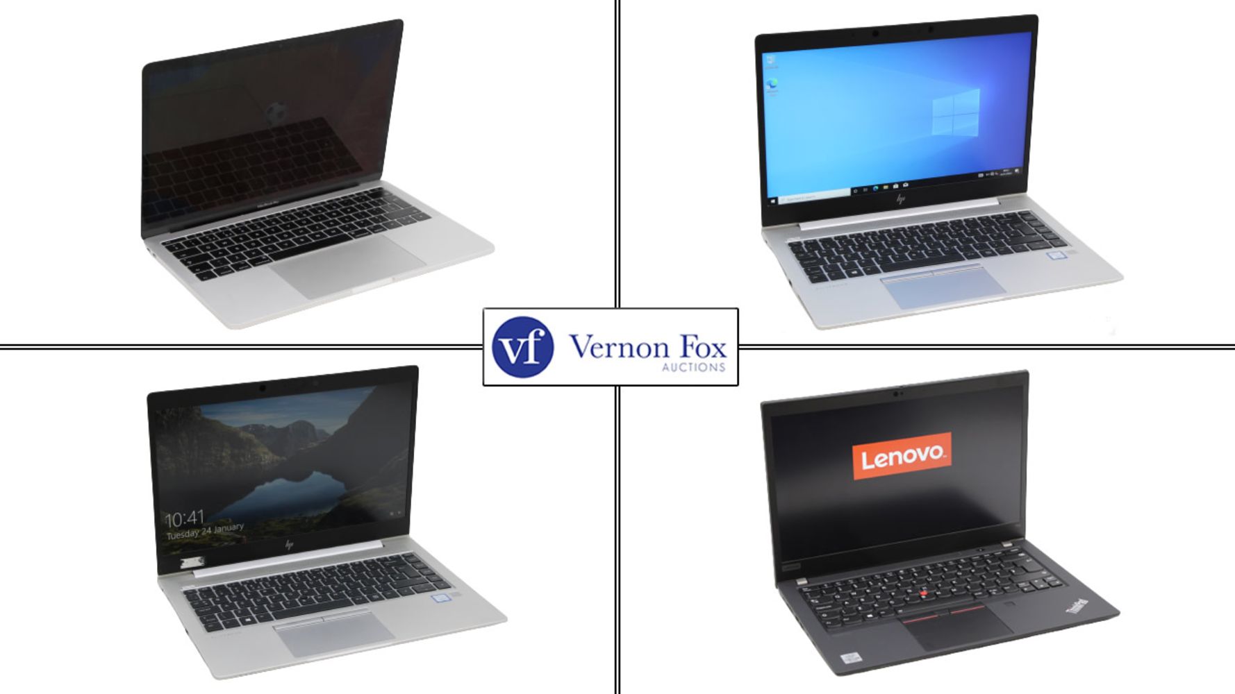 TIMED ONLINE AUCTION: The Laptop Sale, featuring Used and Refurbished MacBooks, PC Laptops and Chromebooks, with FREE UK DELIVERY!