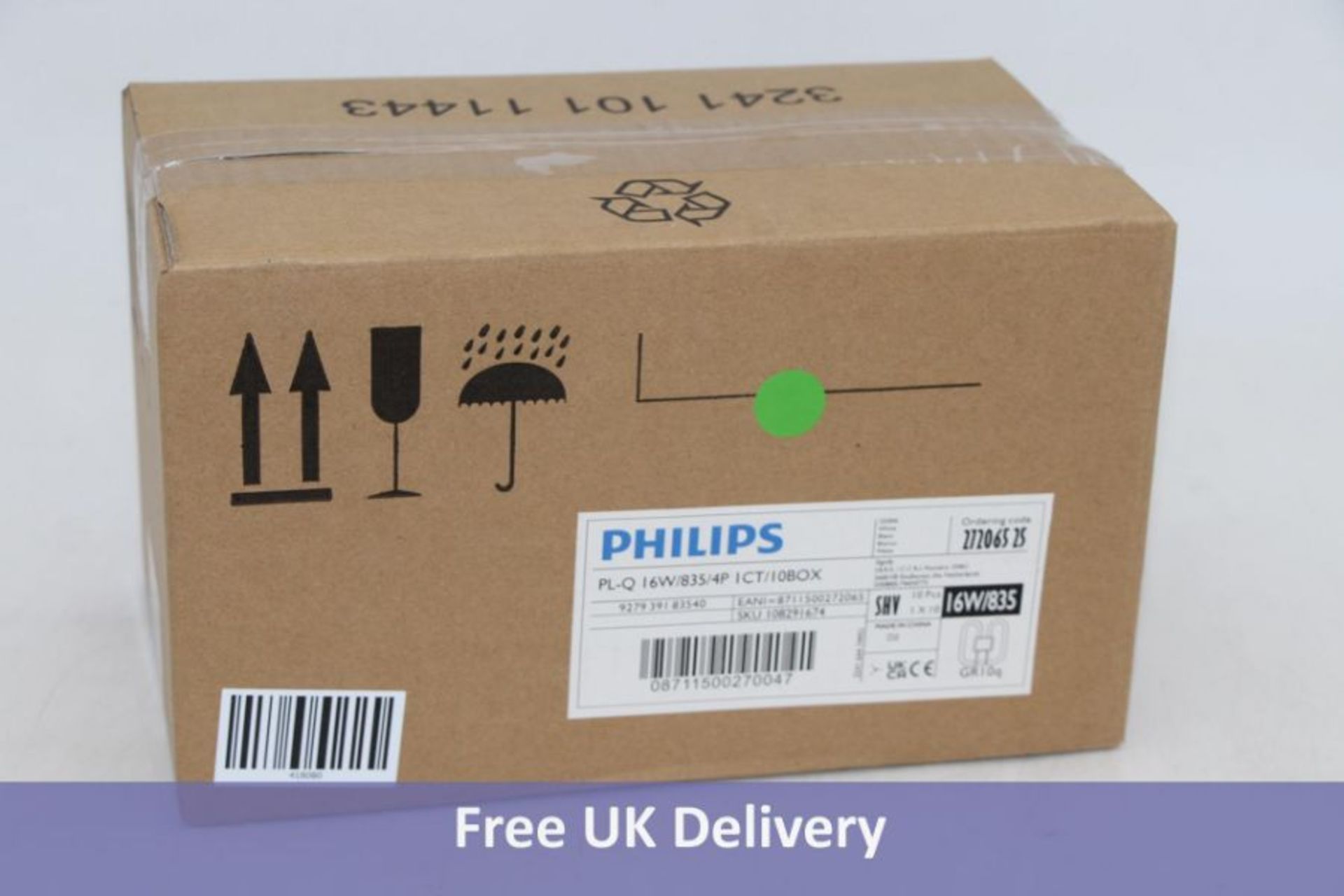 Ten Phillips GR10Q PL-Q 16w 3500/835 4 pin Light Bulb