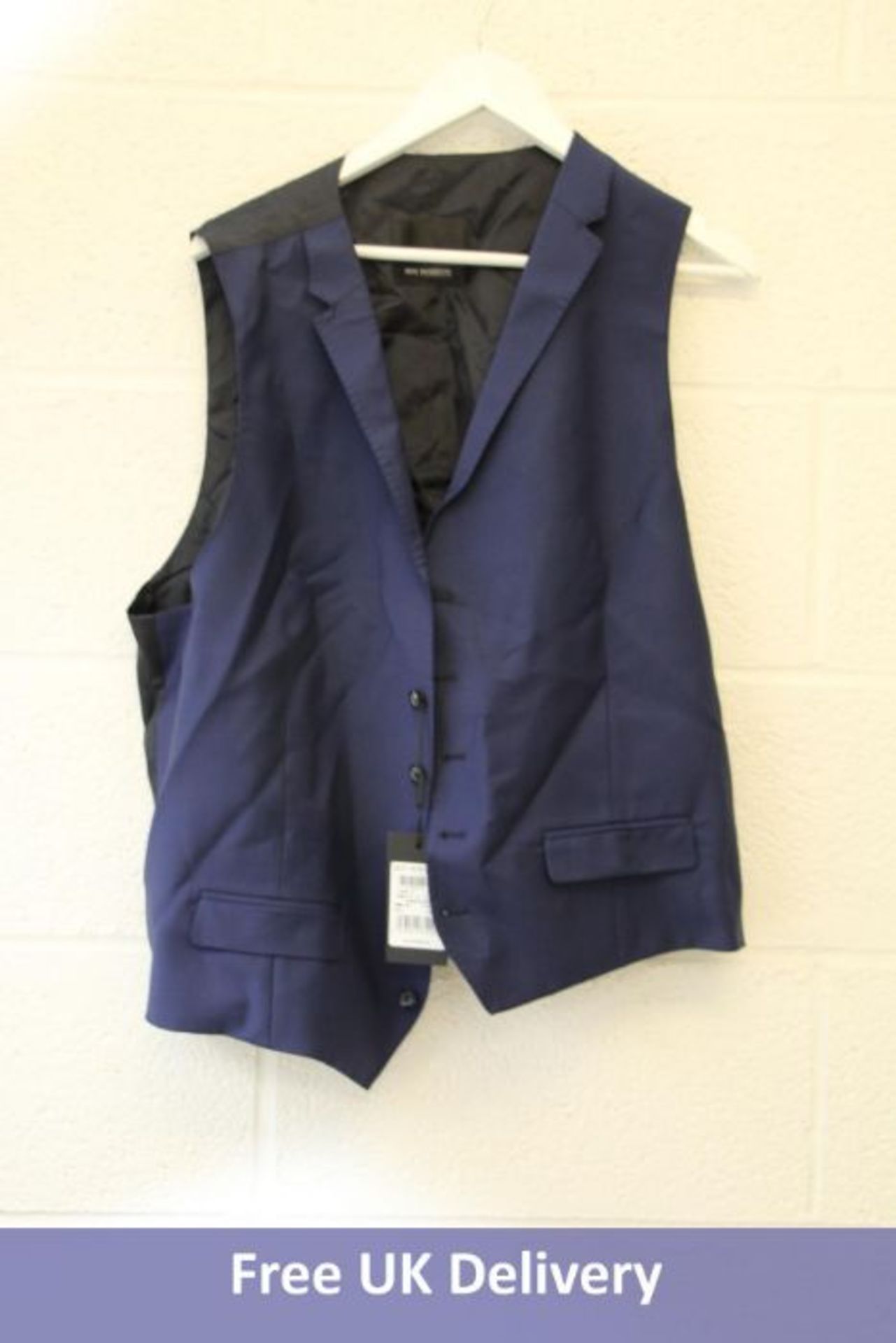 Roy Robson Men's Waistcoat, Dark Blue, Size 54