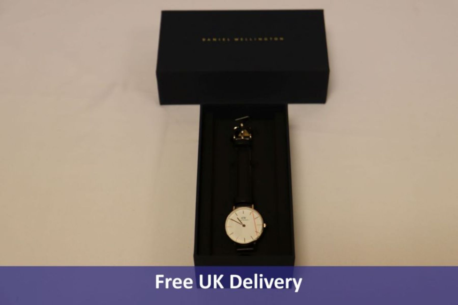 Daniel Wellington Women's Petite Sheffield 28mm Watch, Rose Gold, DW00100230