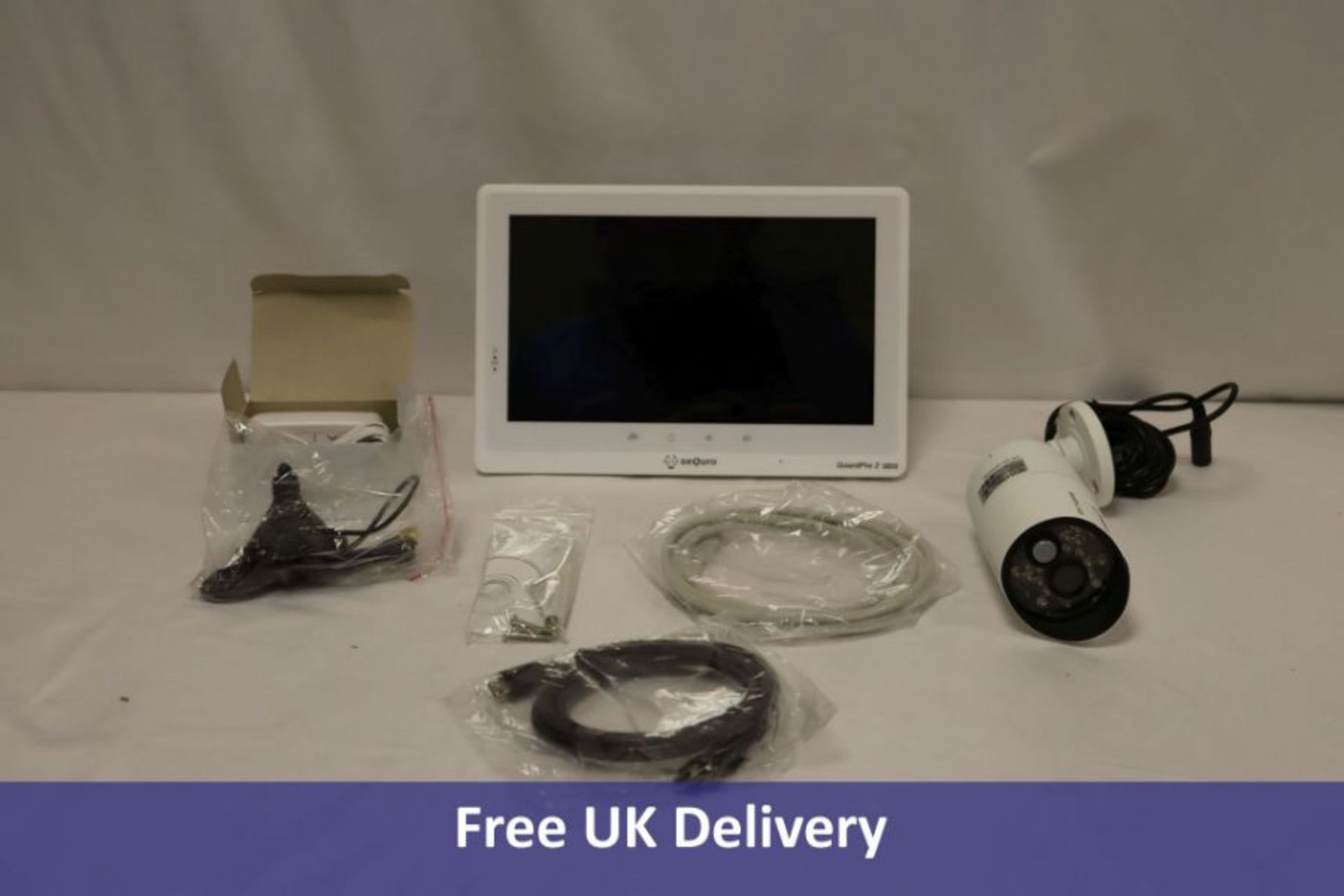 Sequro GuardPro2 Home Surveillance DVR Kit. Ex demo item, not tested
