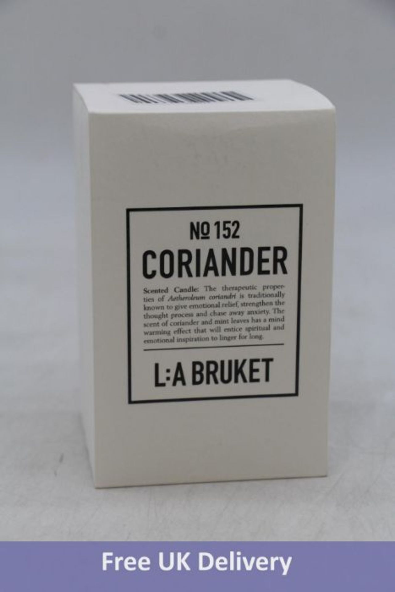 L A Bruket Scented Candle, 260g, No152, Coriander