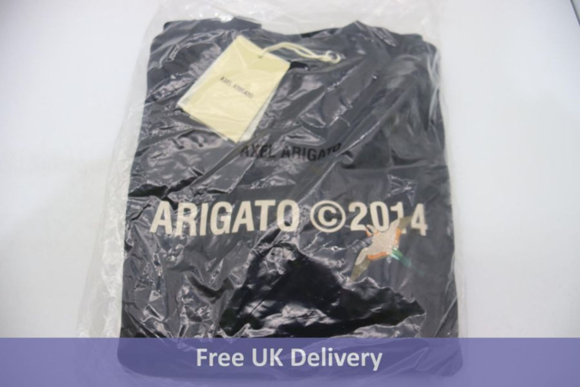 Axel Arigato Monogram Bee Bird 2014 Men's Sweatshirt, Black, Size S