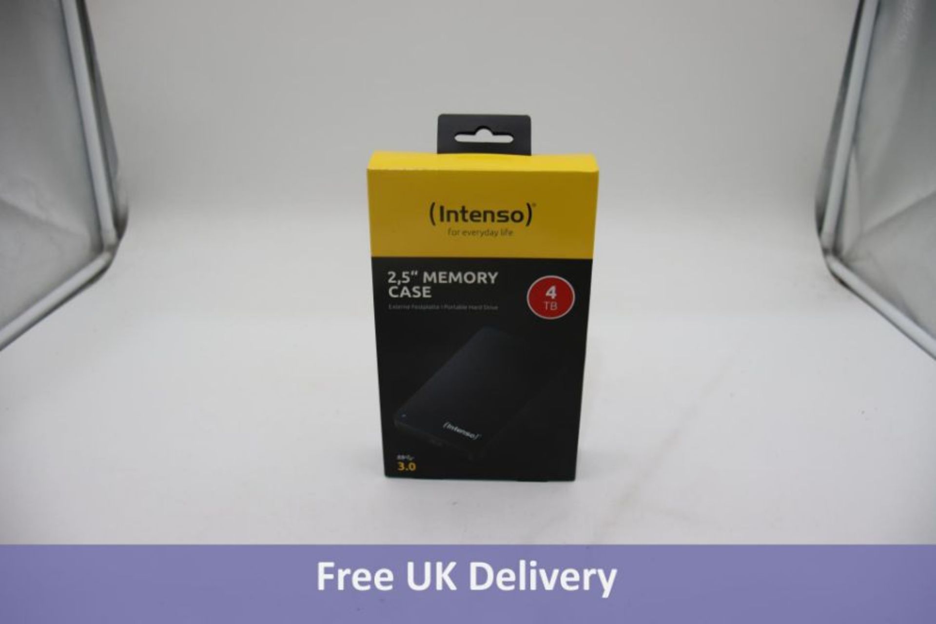 Intenso 2.5 4TB Memory Case Externe Festplatte Portable Hard Drive