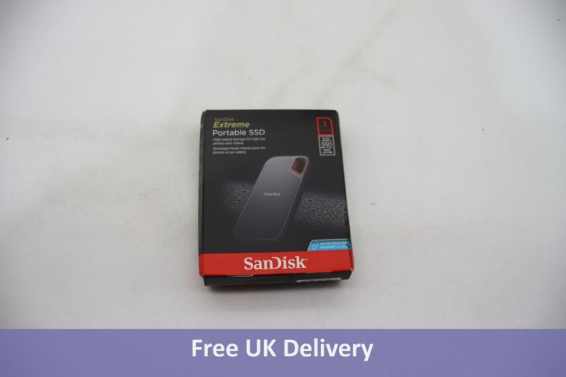 SanDisk Extreme Portable SSD, 1TB