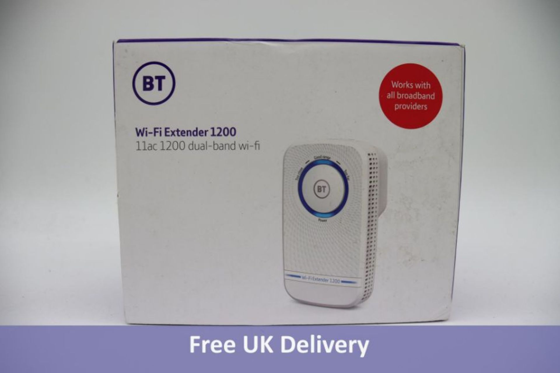 BT Dual Band Wi-Fi Extender 1200