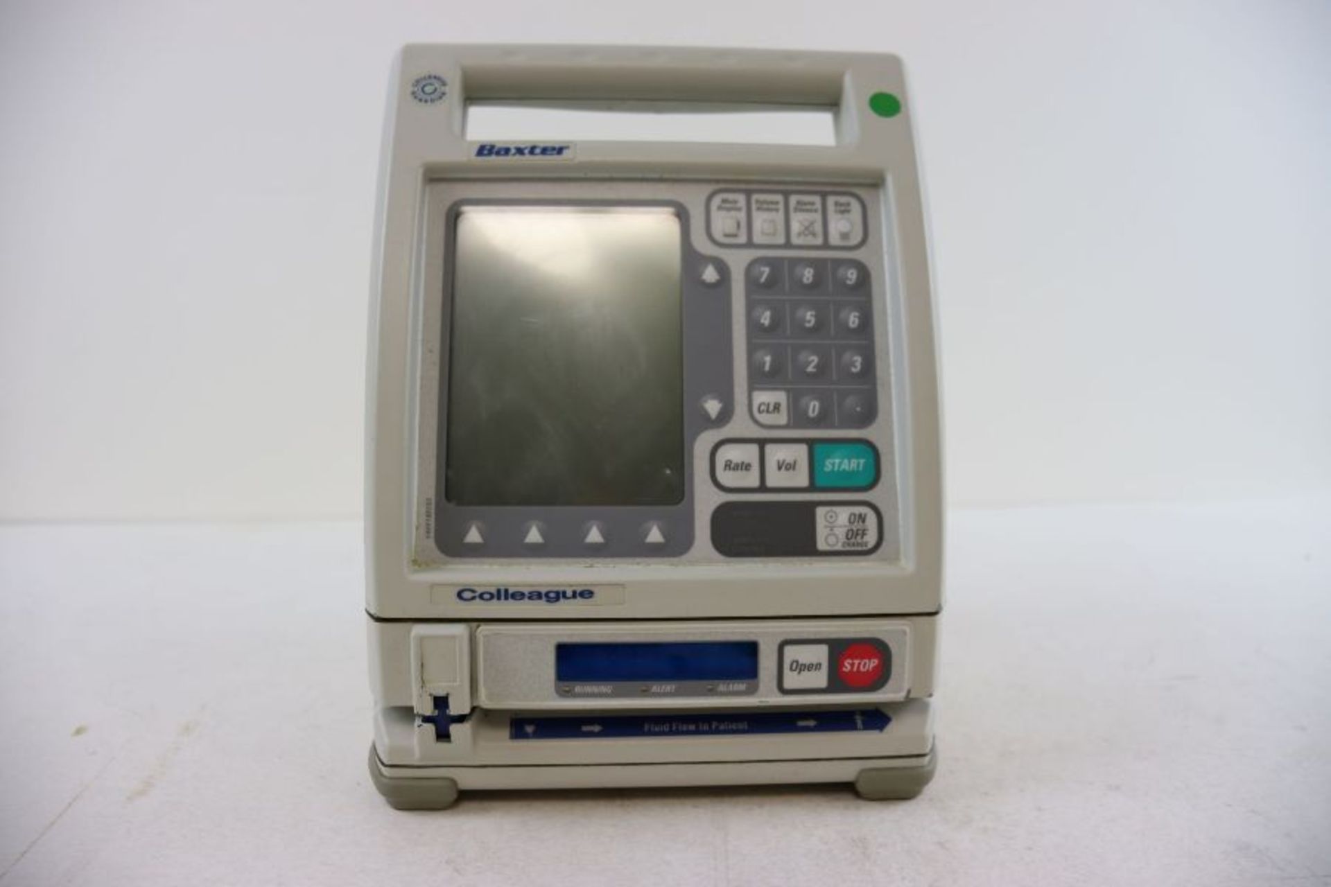 Baxter colleague Volumetric infusion Pump Serial Number 21012284DB