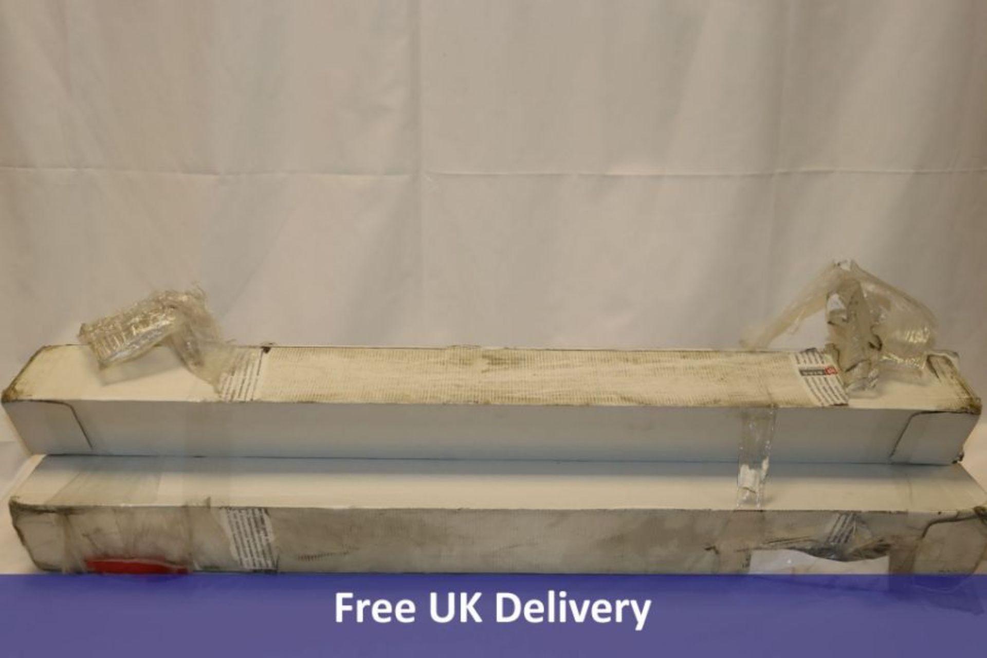 Five Smit Visual Paper Rails Aluminium, 100cm. Box damaged, not checked