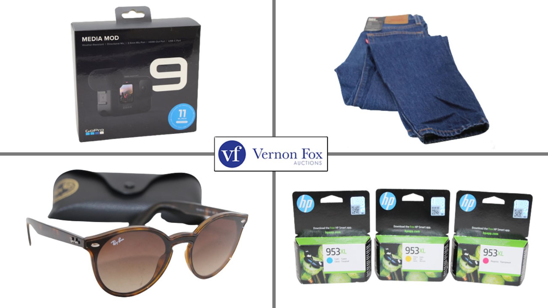 TIMED ONLINE AUCTION: A wide range of Commercial Goods, including Sunglasses, Homewares, Clothing, Tech and more, with FREE UK DELIVERY!