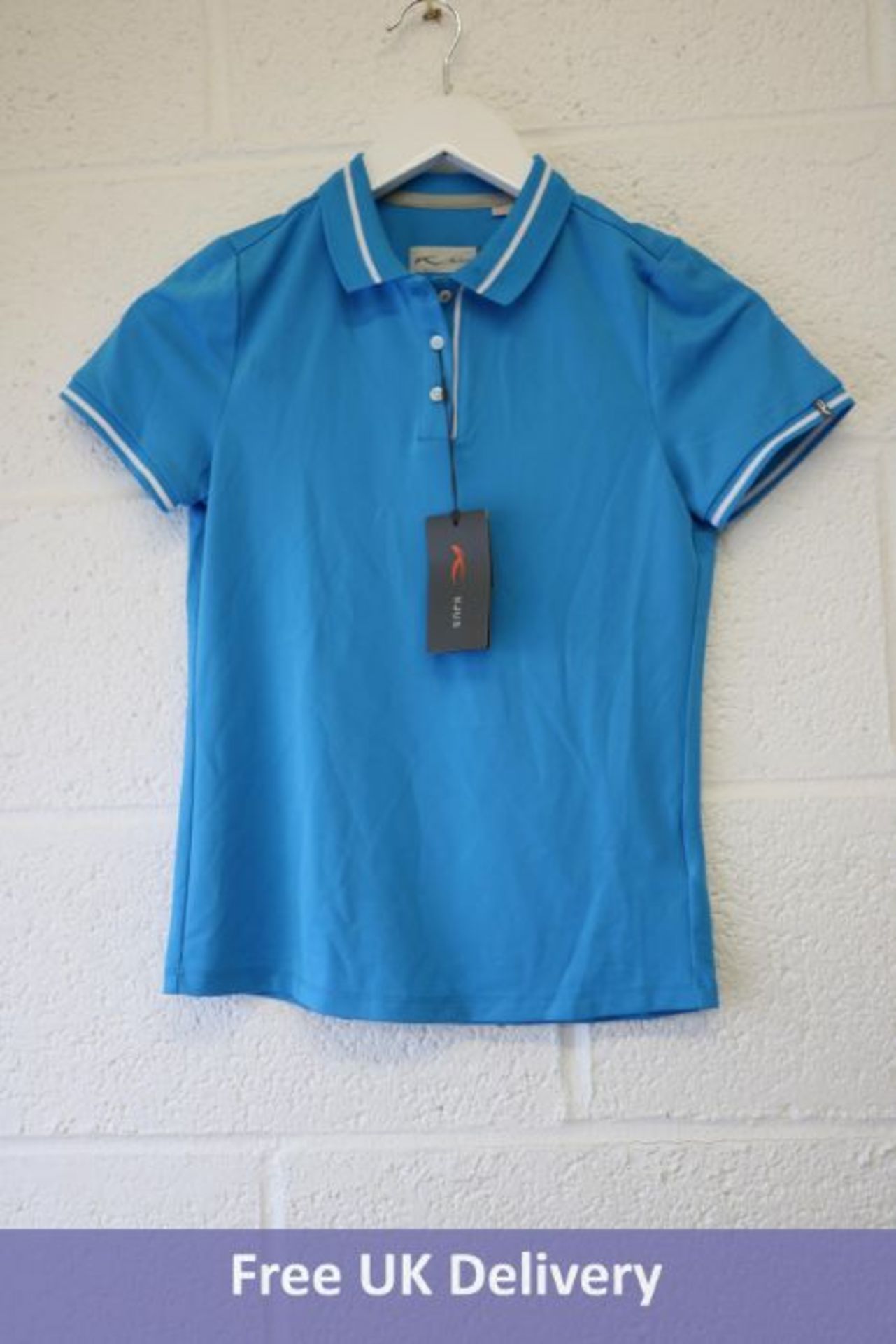 Two KJUS Kid's Polo Shirt, Size 152, 1x Blue, 1x Light Blue - Image 2 of 2