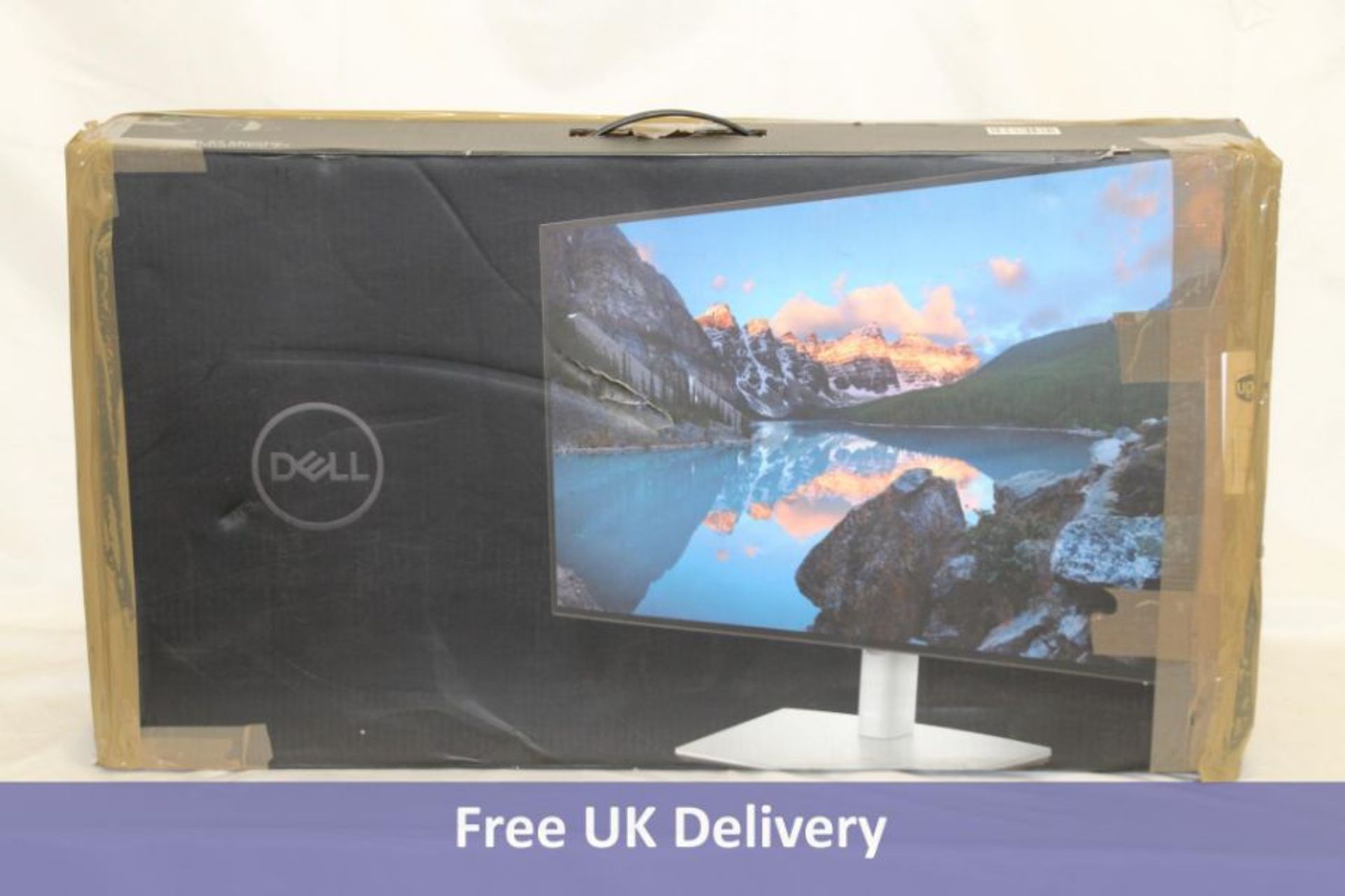 Dell UltraSharp 27 4K USB-C Hub Monitor, U2723QE. Box damaged