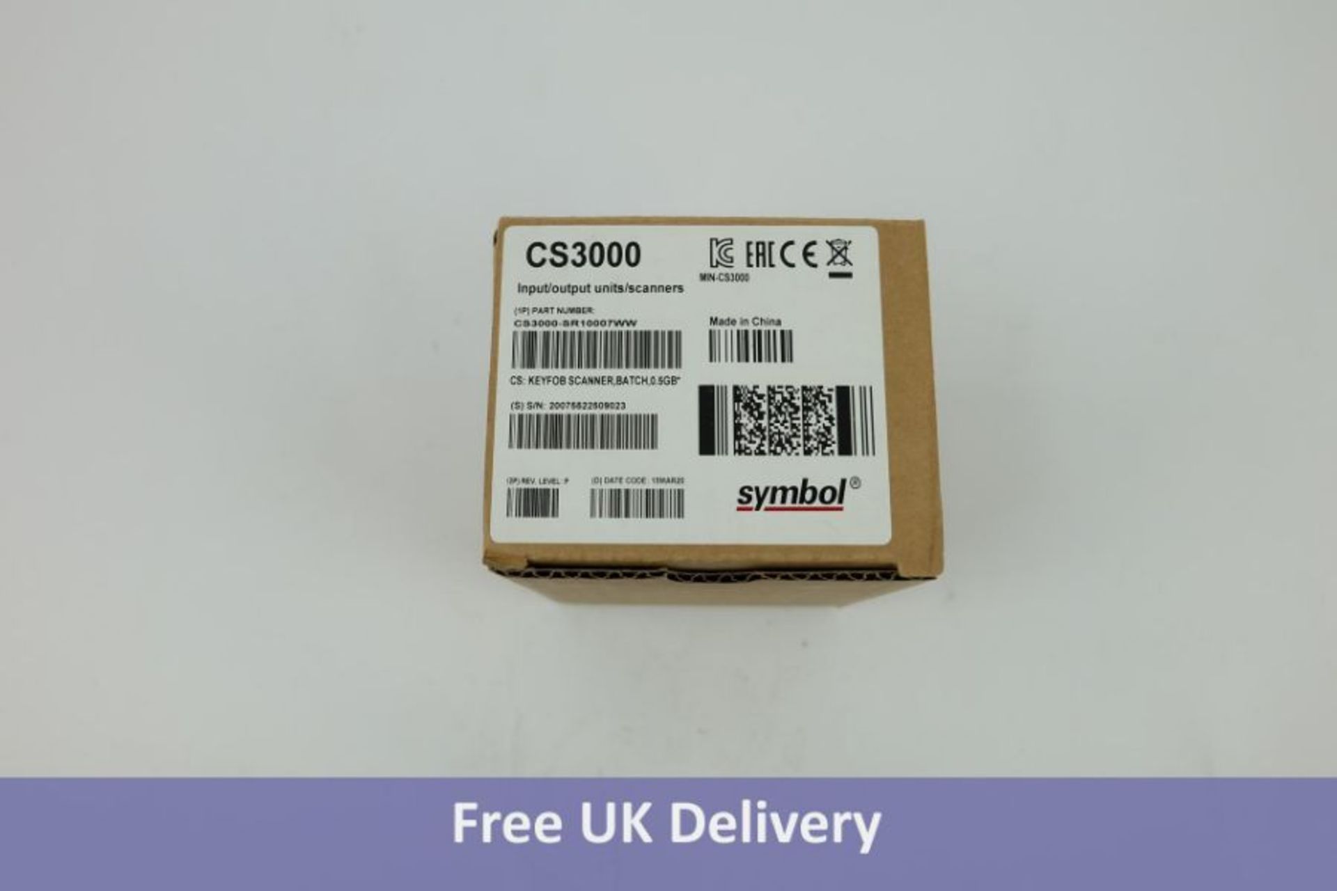 Zebra CS3000 SERIES Keyfob Barcode Scanner