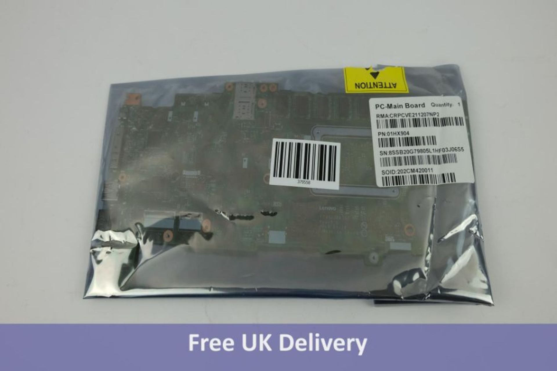 Lenovo ThinkPad T490S X390 Motherboard NM-B891 i5-8265U 16GB 01HX904