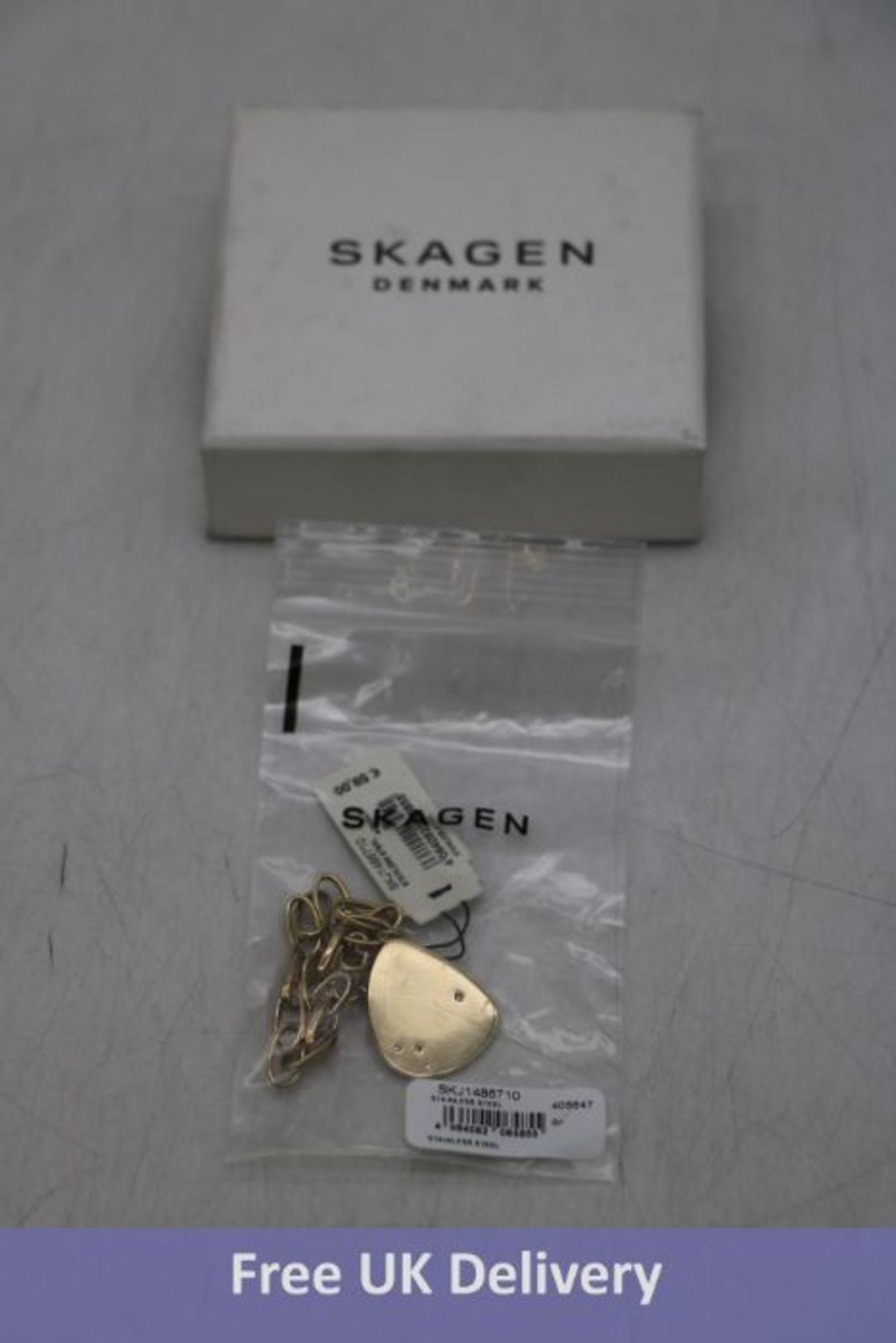 Skagen Denmark Kariana Gold-Tone Stainless Steel Chain Bracelet, 20cm