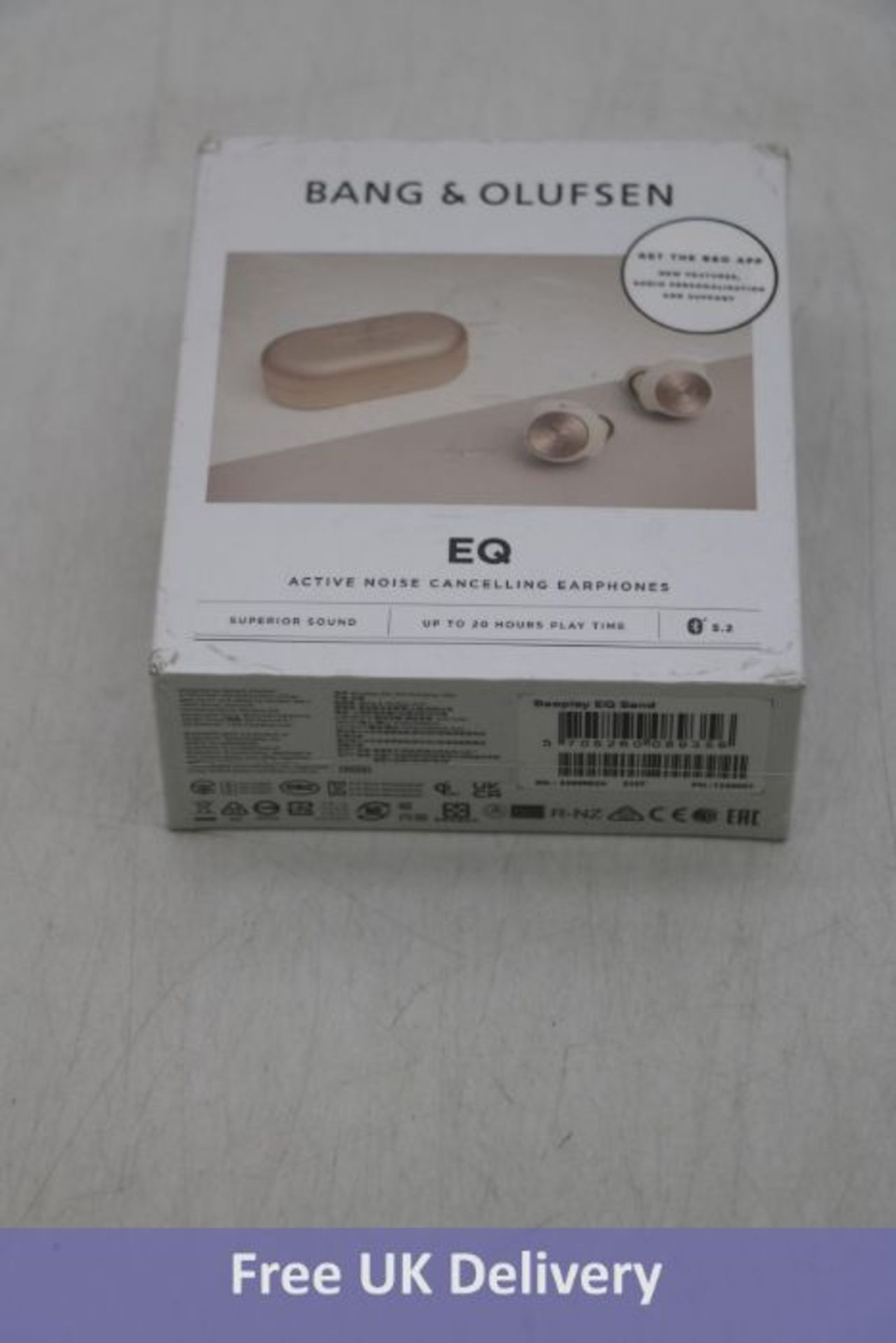 Bang And Olufsen EQ Active Noise Cancelling Wireless Earphones, Sand
