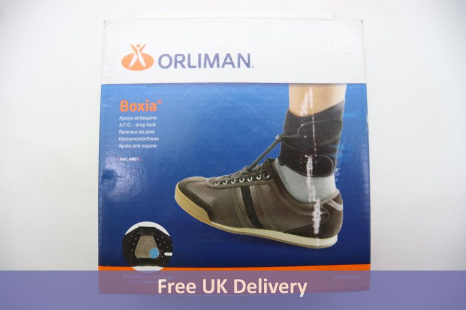Orliman Boxia Foot Drop Brace, Size 2